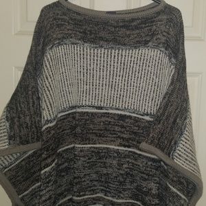 Gap knit poncho